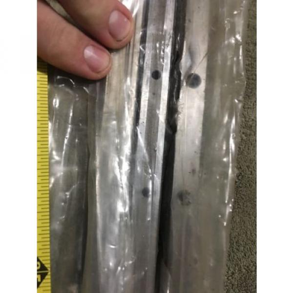 Lot Of 4 - Rexroth 535#034; Linear Rails N 7873 7210 #9 image