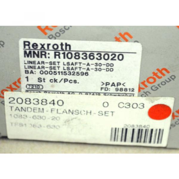 Rexroth TANDEM Linear SET LSAFT-A-30-DD 1083 630 20 MNR: R108363020 NEU OVP #3 image