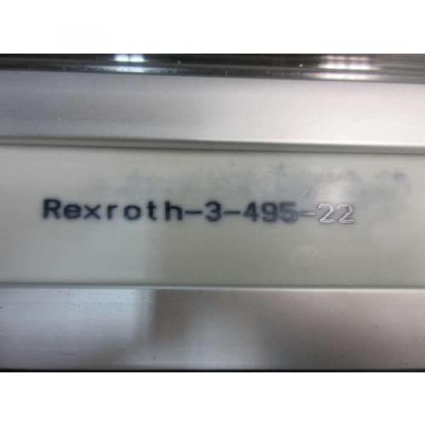 Origin REXROTH 3-495-22 R005527118 495MM RODLESS LINEAR PNEUMATIC CYLINDER D505948 #6 image