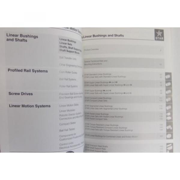 Mannesmann Rexroth Deutsche Star Linear Brushings shafts specs product manual #2 image