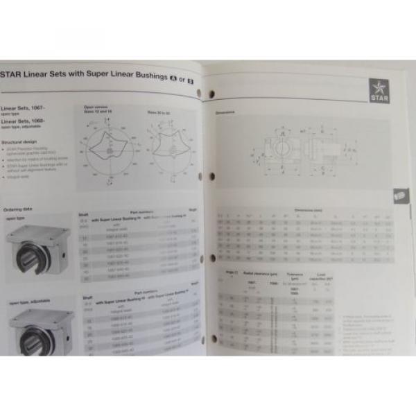 Mannesmann Rexroth Deutsche Star Linear Brushings shafts specs product manual #4 image