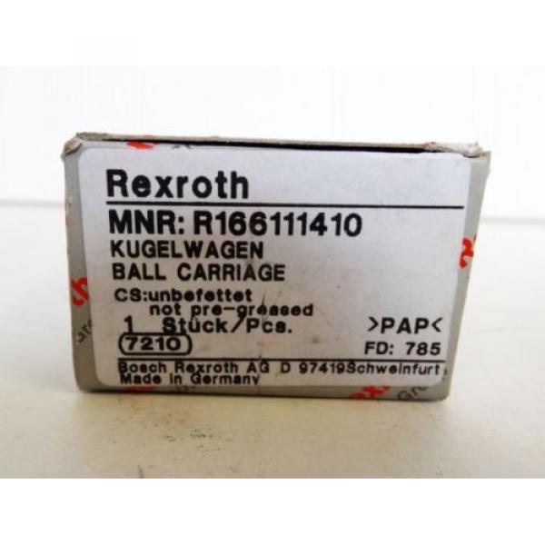 Rexroth MNR:R166111410 Kugelwagen 7210 Linear-Block  - unused - #2 image