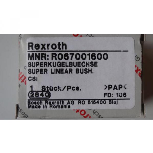 Rexroth 06  R067001600 Superkugelbuechse Super Linear Bush #3 image