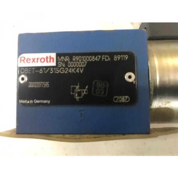 origin rexroth Proportional-pressure relief valve  DBET-61/315G24K4V R901000847 #2 image