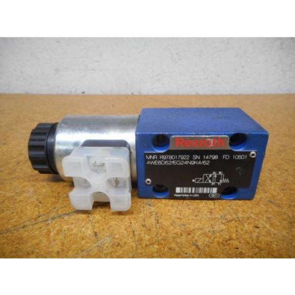 Rexroth R978017922 R900021389 Directional Control Valve Used With Warranty #1 image