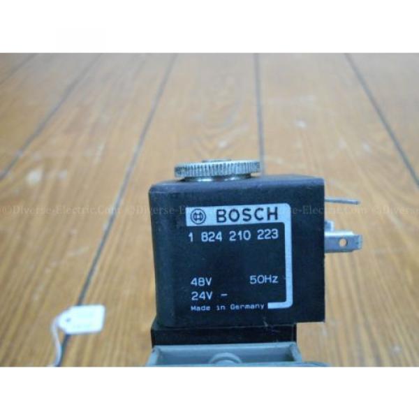 Bosch B 820 048 012 Solenoid Valve w/ 1 824 210 223 Coil, 48/24V #7 image