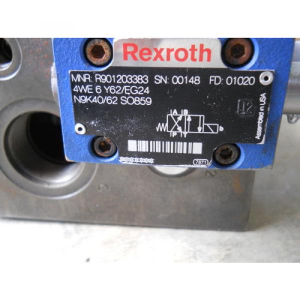 origin liebherr rexroth valve body hydraulic excavator crawler 13498AK   02-0674 #5 image