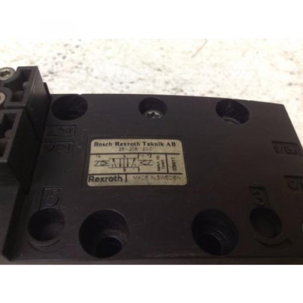 Rexroth Bosch 261-208-120-0 24 VDC Pneumatic Valve 2612081200 TSC #2 image
