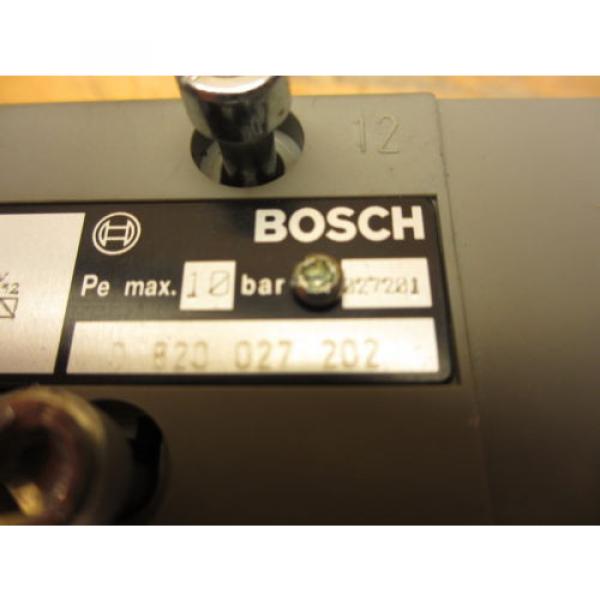Bosch Pneumatic Valve 0 820 027 202 Directional Solenoid 24vdc 1824210223 #4 image
