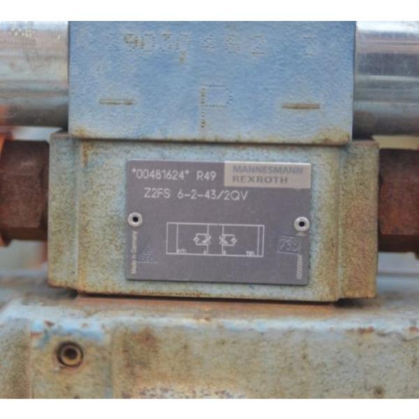 Large Rexroth Hydraulic Valve Manifold and directional control valves #4 image