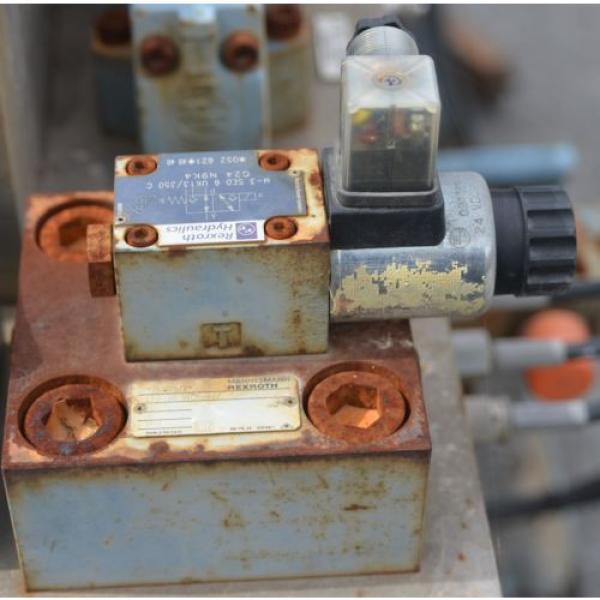 Large Rexroth Hydraulic Valve Manifold and directional control valves #5 image
