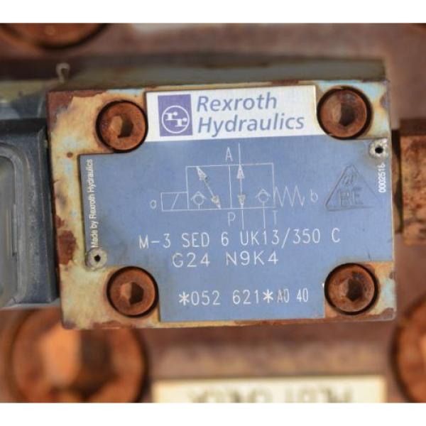 Large Rexroth Hydraulic Valve Manifold and directional control valves #6 image