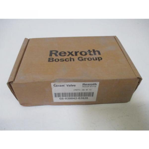 REXROTH GS-020042-02626 HYDRAULIC VALVE Origin IN BOX #1 image