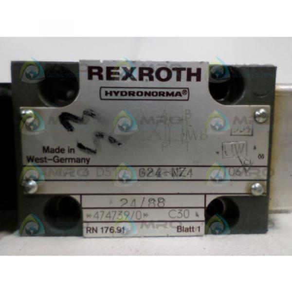 REXROTH 4WE6D51/AG24-VZ4/T06 DIRECTIONAL CONTROL VALVE Origin NO BOX #4 image