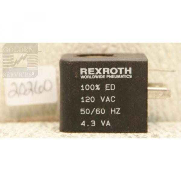 Rexroth W5140 Solenoid Valve Coil 120 VAC 43 VA 50/60 Hz #1 image