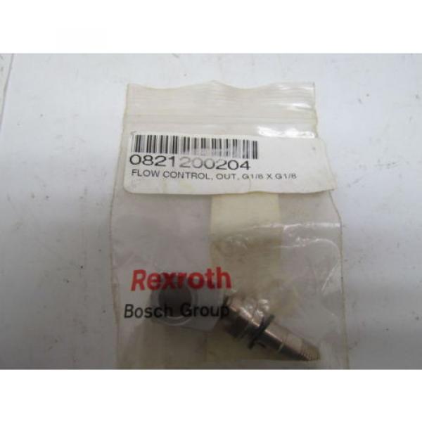 Rexroth Bosch 0821200204 Pneumatic Flow Control Valve G 1/8xG 1/8 Origin #2 image