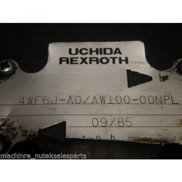 Uchida Rexroth Directional Control Valve 4WE6J-A0/AW100-00NPL #8 image