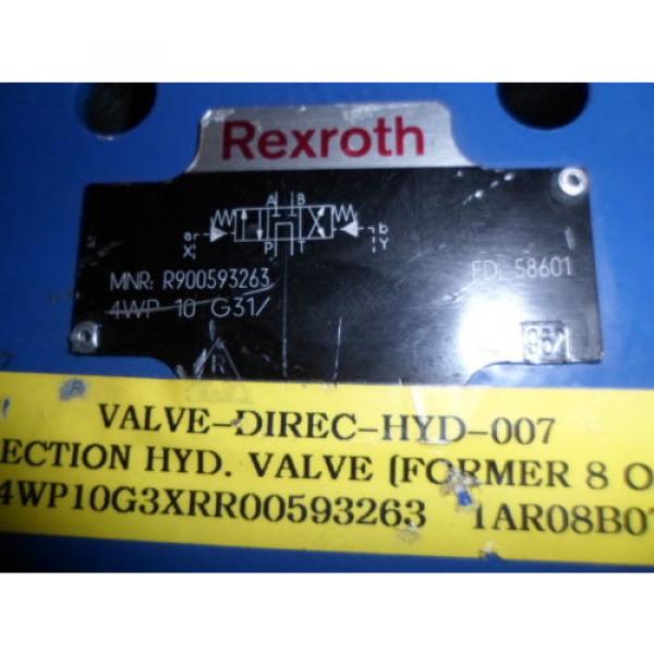 NNB Rexroth Solenoid Valve MNR: R900593263 4WP 10 G31 Directional Valve #2 image