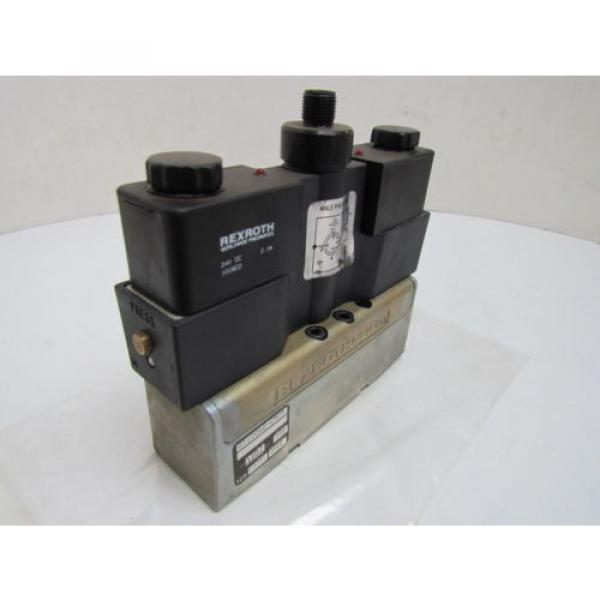 Rexroth GT10062-0909 2-Position Double Solenoid Valve 24VDC 4-Pin ISO 1 #7 image