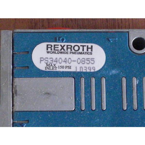 REXROTH CD-7 VALVE PS-034040-0855 Origin #2 image