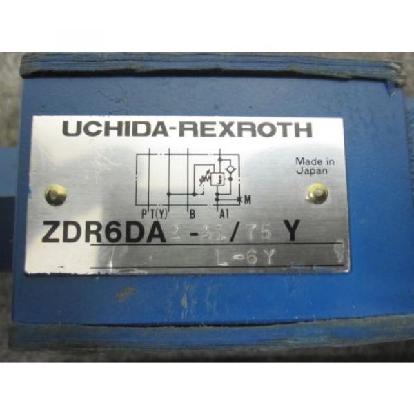 Origin UCHIDA REXROTH PRESSURE CONTROL VALVE # ZDR6DA2-A1/75YL-6Y #2 image