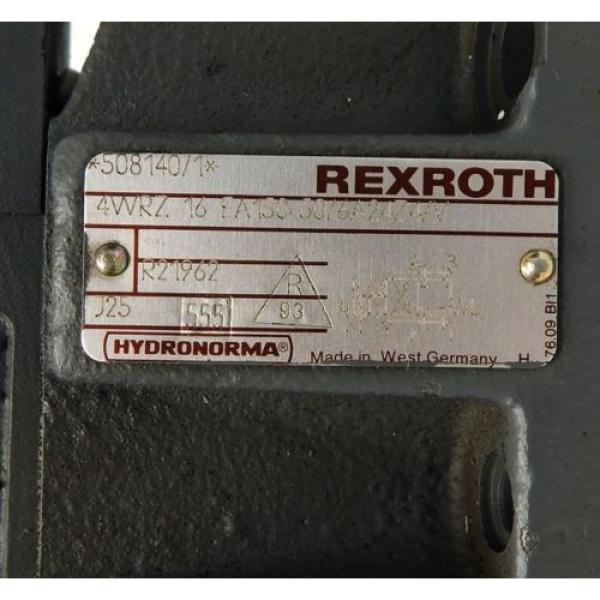 Rexroth Hydronorma Directional Valve  4WRZ 16 EA150-50/6A24Z4/V - unused - #2 image