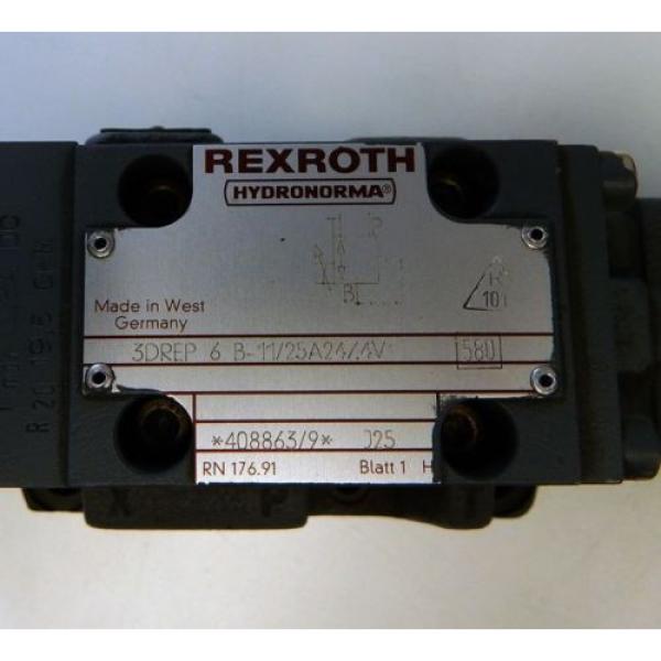 Rexroth Hydronorma Directional Valve  4WRZ 16 EA150-50/6A24Z4/V - unused - #3 image