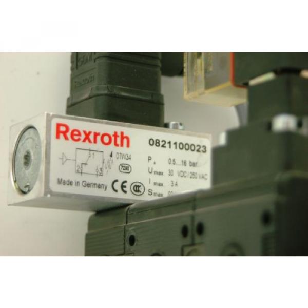 Rexroth 0821300922, Pneumatic Exhaust Valve Assembly #4 image