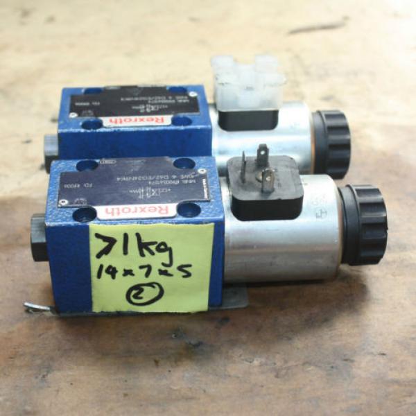 REXROTH HYDRAULICS 4WE 6 D62G24N9K4 00561274 Solenoid Operated Directional Valve #8 image