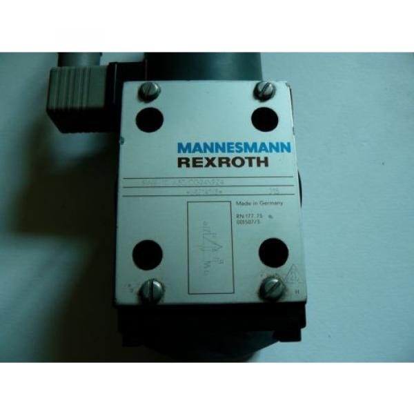 Mannesmann Rexroth 3WE10A30/CG24N9Z4 Solenoid Operation Valve Wired #2 image