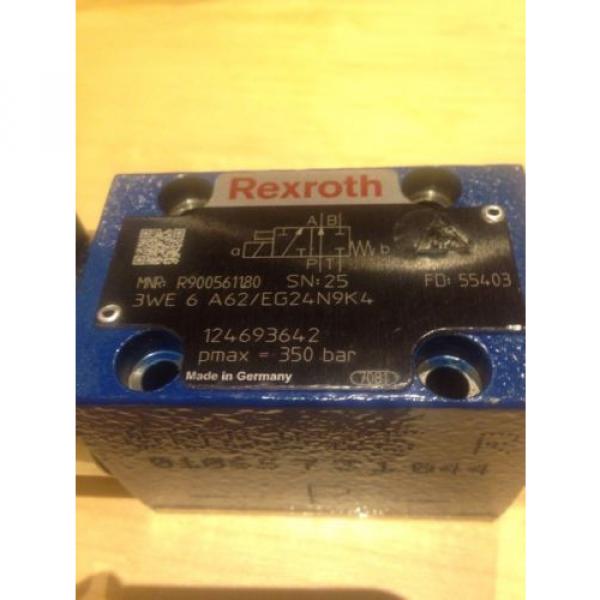 Rexroth R900561180 3WE 6 A62/EG24N9K4 Ventil Valve Neu origin #2 image