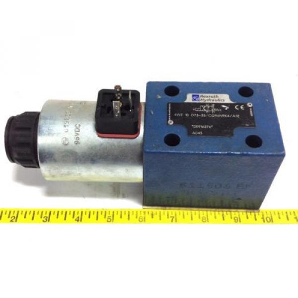 REXROTH HYDRAULIC DIRECTION VALVE 4WE 10D73-33/CG96N9K4/A12 102718 #1 image