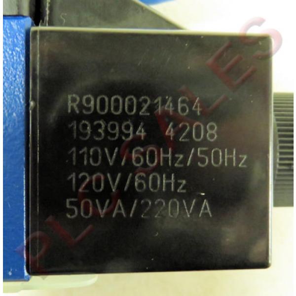 REXROTH R978029710 Hydraulic Directional Control Valve 3WE6A62/EW110  Origin #3 image