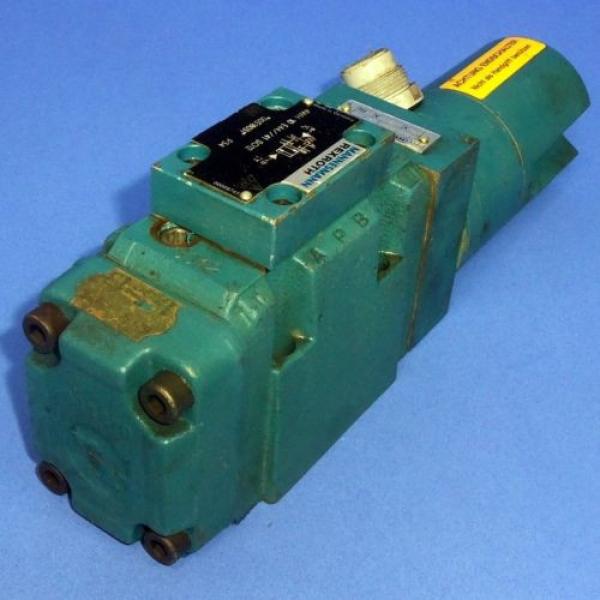 MANNESMANN REXROTH 2502VOLTS 5AMP HYDRANORMA VALVE 4WH 10 E44//41 SO12 #1 image
