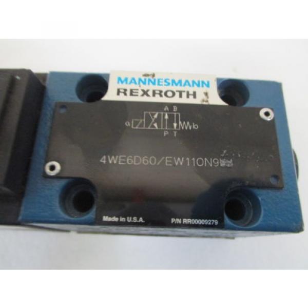 REXROTH 4WE6D60/EW110N9 SOLENOID VALVE Origin  OUT OF A BOX #4 image