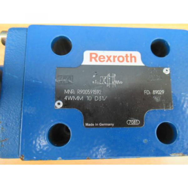 Bosch Rexroth R900591592 4WMM 10 D3X DIRECTIONAL CONTROL VALVE #3 image