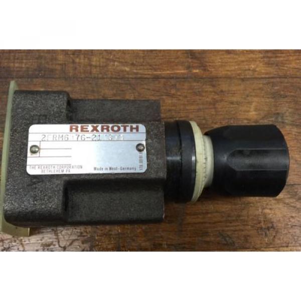 REXROTH 2FRM 6B76-21/30M FLOW CONTROL VALVE Germany #1 image