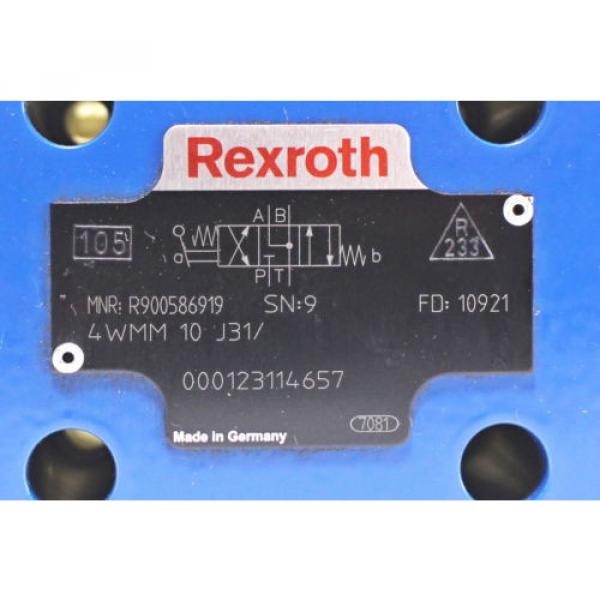 Rexroth R900586919  Hydraulic Directional Control Valve #3 image