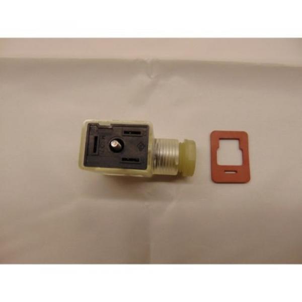 BOSCH REXROTH 1834484107 FORM B VALVE CONNECTOR WITH LED 24 VOLT #5 image