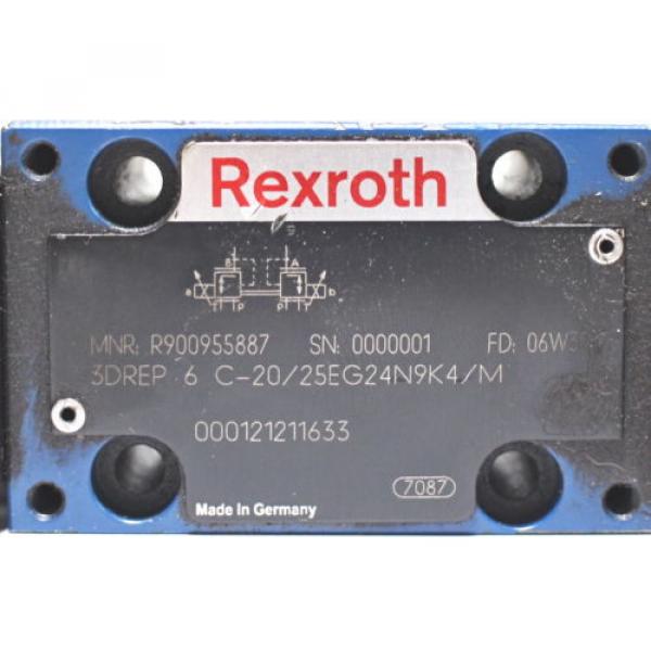 Rexroth R900955887 3DREP 6 C-20/25EG24N9K4/M Valve #3 image