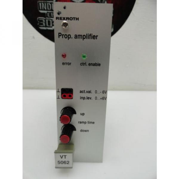Mannesmann Rexroth VT5062-11/R1E Proportional Amplifier Card #2 image