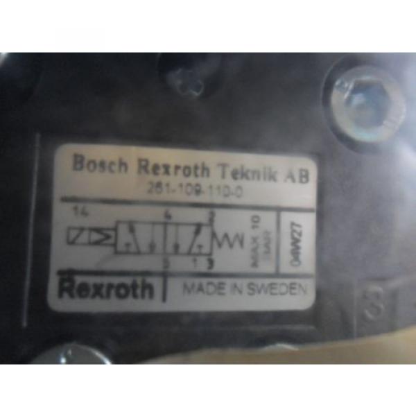 origin Rexroth 261-109-110-0 2611091100 Solenoid ISO Valve 24VDC #2 image