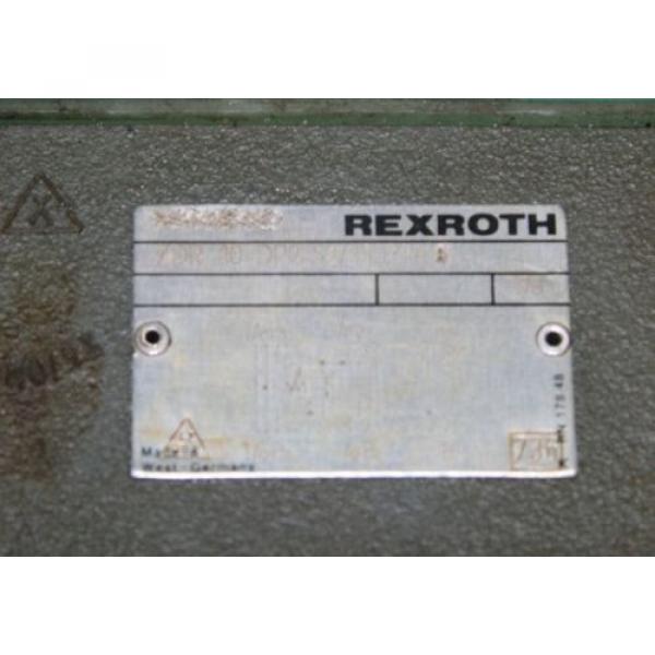 Rexroth ZDR -10-DP2-52/150YM/8 Hydraulic Valve Pressure Reducing Regulator Bosch #2 image