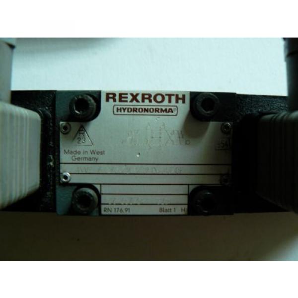 Rexroth 4WE6J51/AG24NZ4V Control Valve Wired #2 image