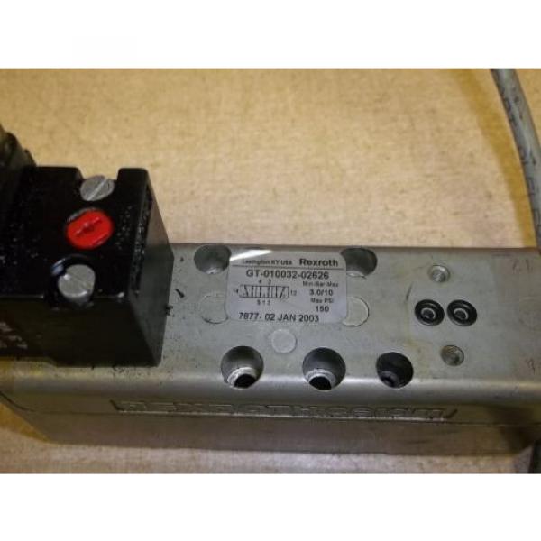 Rexroth GT-010062-02626 Solenoid Valve Assembly FREE SHIPPING #3 image