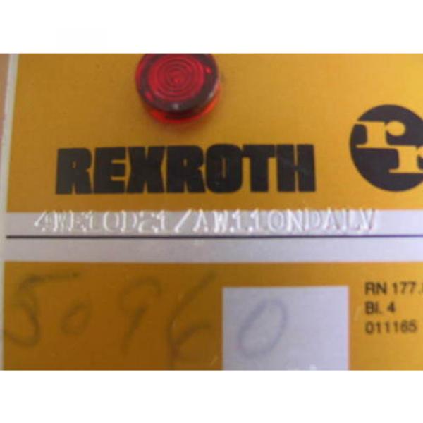 origin Rexroth Corporation 4WE10D21 Directional Control Valve 4WE10D21 / AW110NDALV #2 image