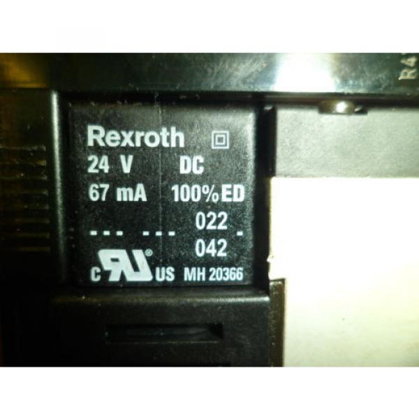 REXROTH CD26-PL 5763520820 PNEUMATIC SOLENOID VALVE NOS #6 image