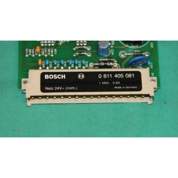 Rexroth, 0 811 405 081, 1M45-08A, Bosch Hydraulic Valve Servo Proportional Ampl #3 image