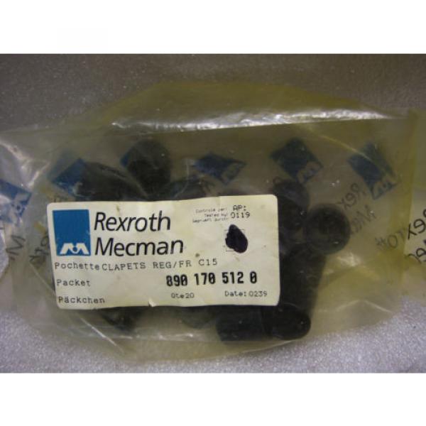 10400 Pack of 20 Rexroth Clapets 890 170 512 0 #1 image