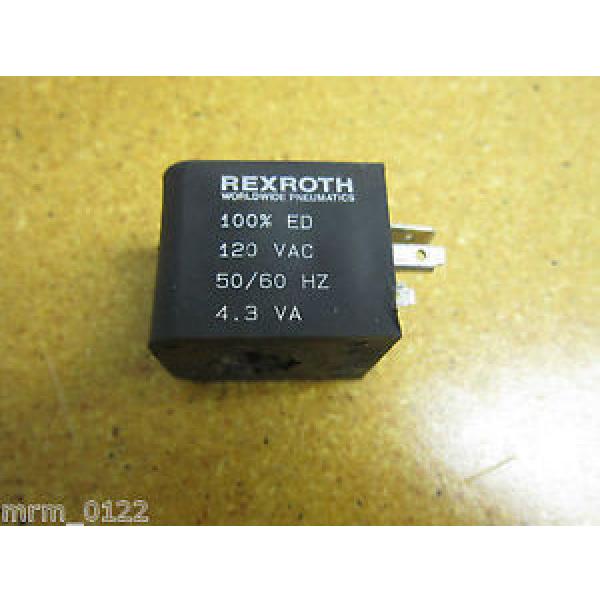 Rexroth Solenoid Coil 100% ED 120VAC 50/60Hz 43VA #1 image